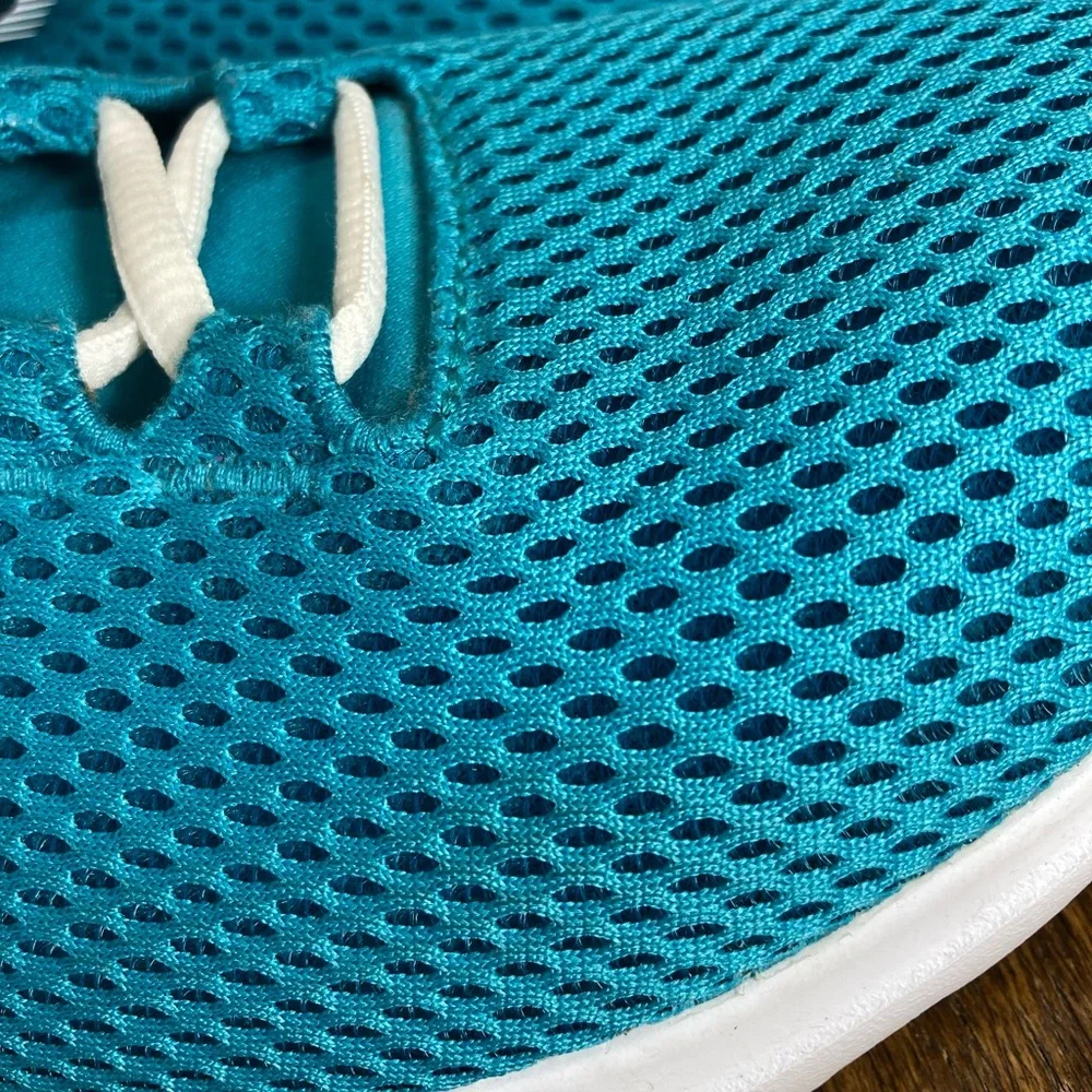 Skechers Go Train Lace Up Sneaker Women’s Size 8.5 Turquoise - Picture 9 of 12